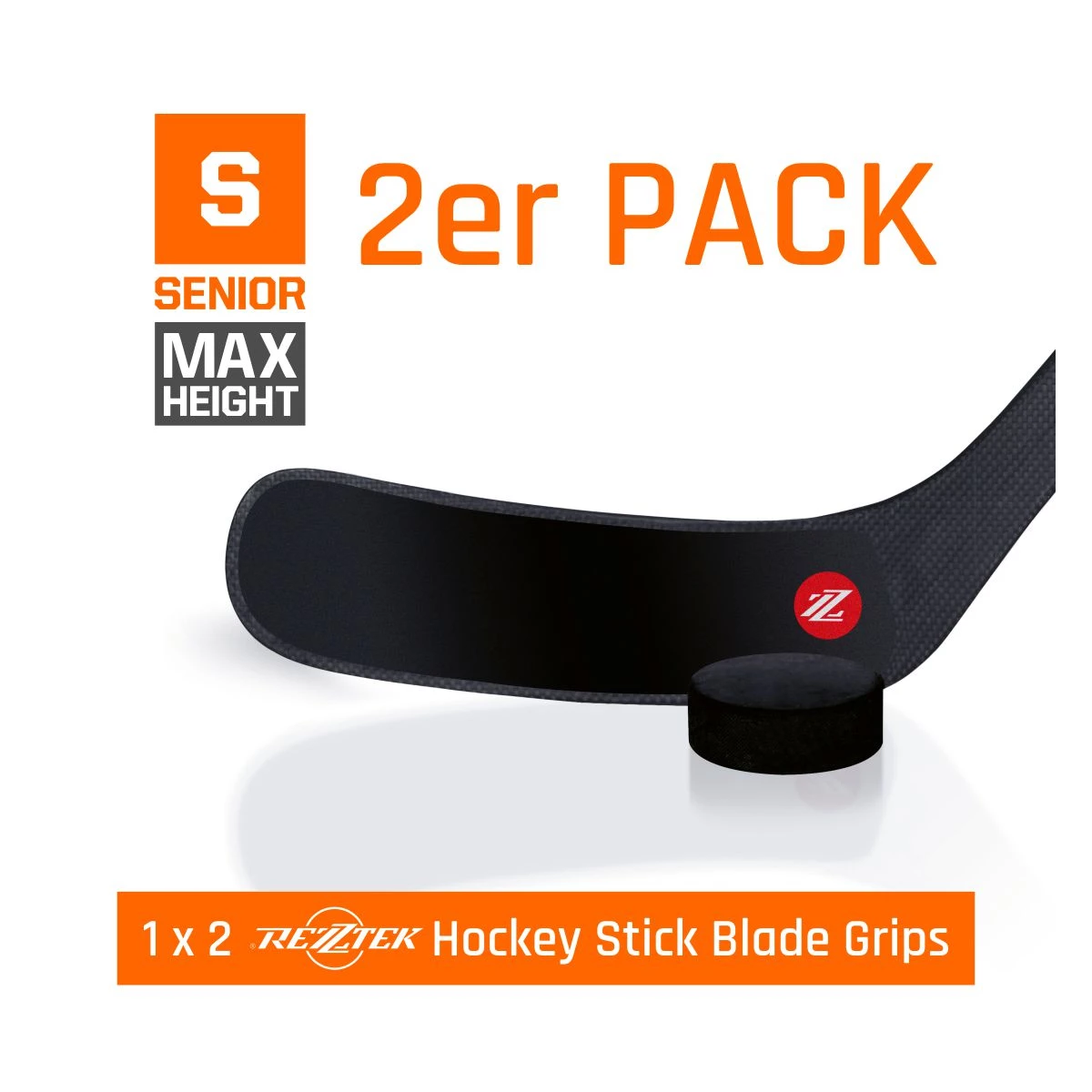 Rezztek® (2er Pack) Max Height Senior schwarz