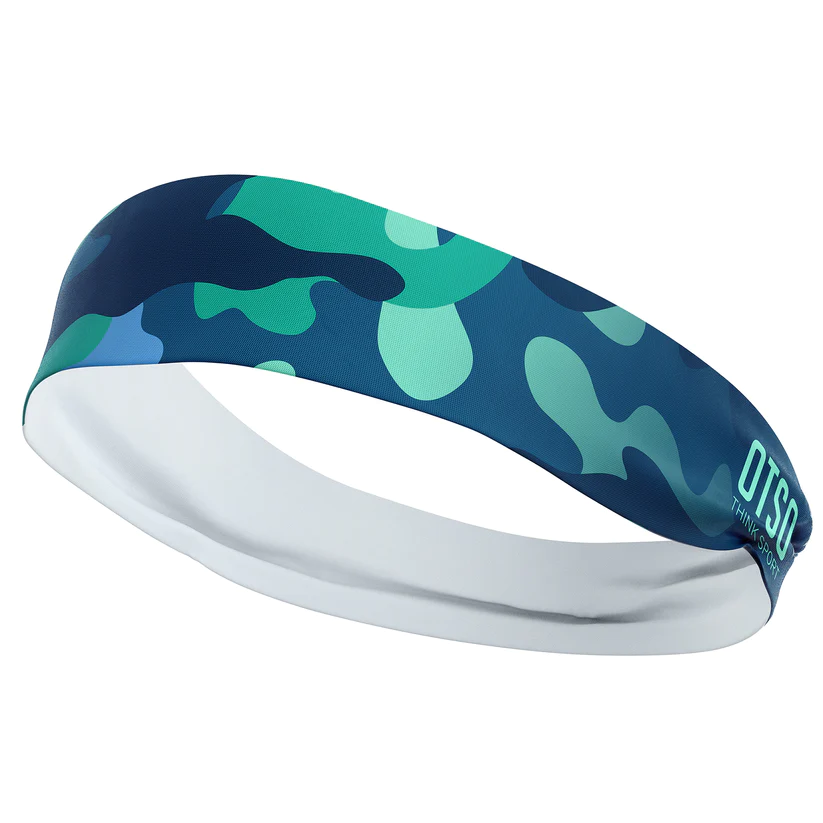 Blue Camo Headband - 12 cm